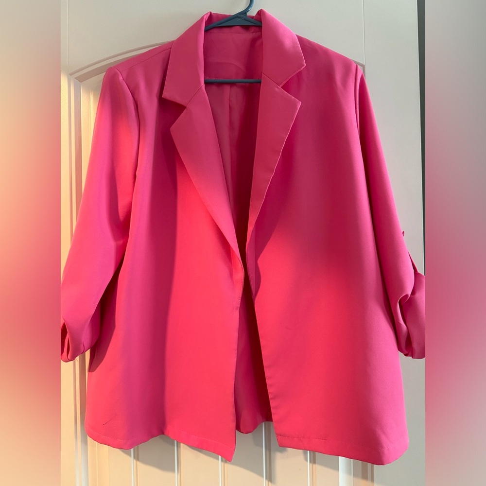 Women’s Pink Blazer